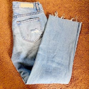 Jeans with rips 26 size